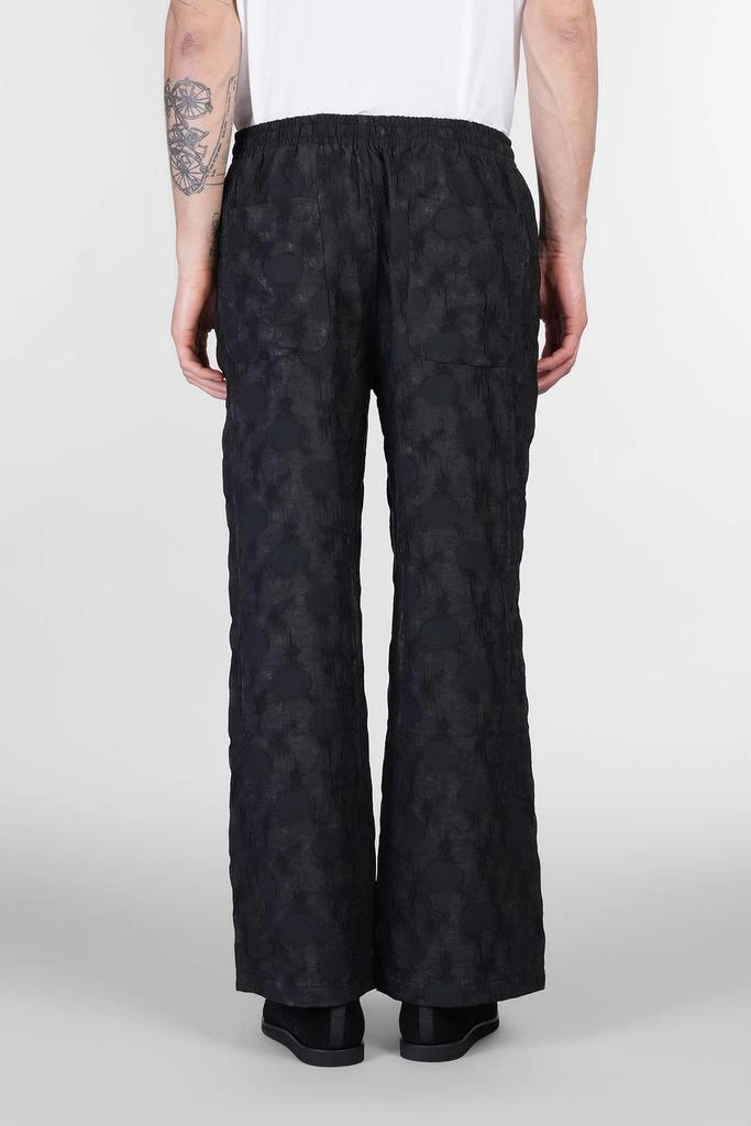 Needles Needles Jacquard Drawstring Straight-Leg Trousers 2