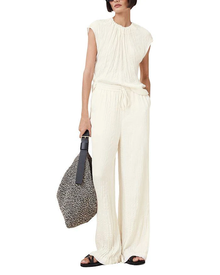 ALL SAINTS Caramin Crinkled Pants 2