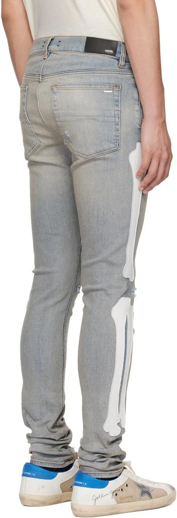AMIRI Blue Bones Slash Jeans 3