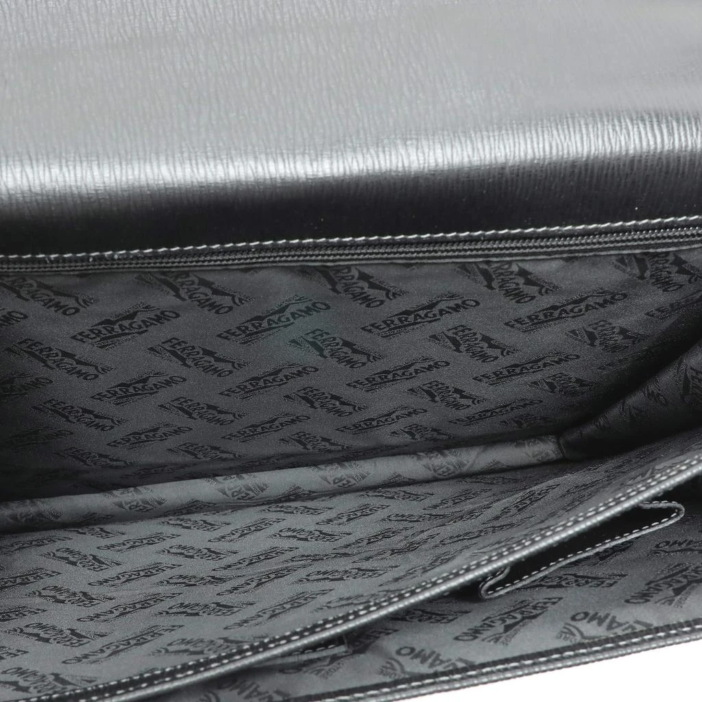 Salvatore Ferragamo Salvatore Ferragamo Black Leather Briefcase 9