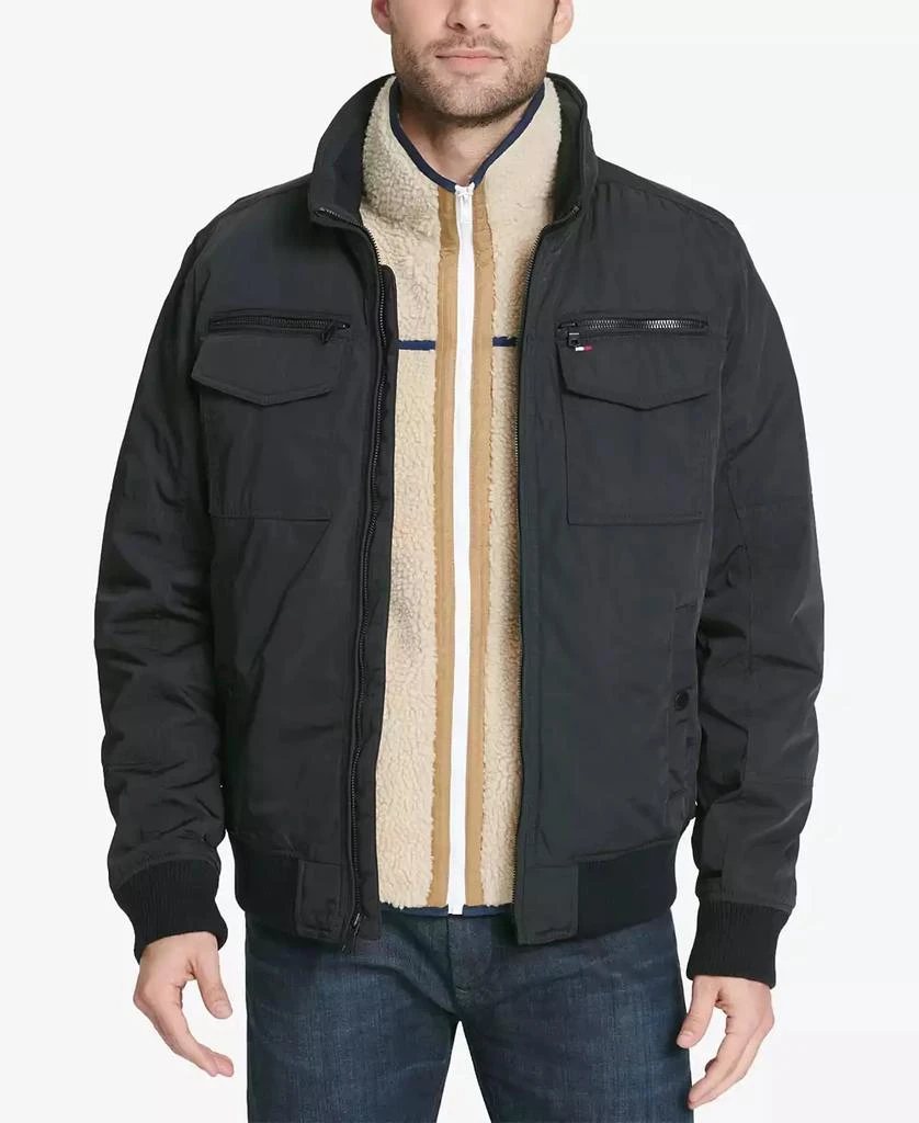 Tommy Hilfiger Men's Four-Pocket Unfilled Performance Bomber Jacket 6