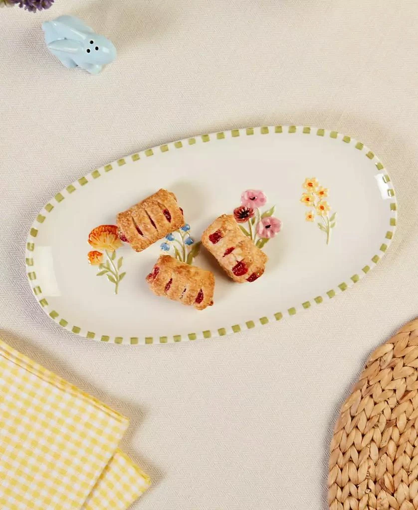 Haven Floral Oval Platter, Exclusively at Macy
s 5
