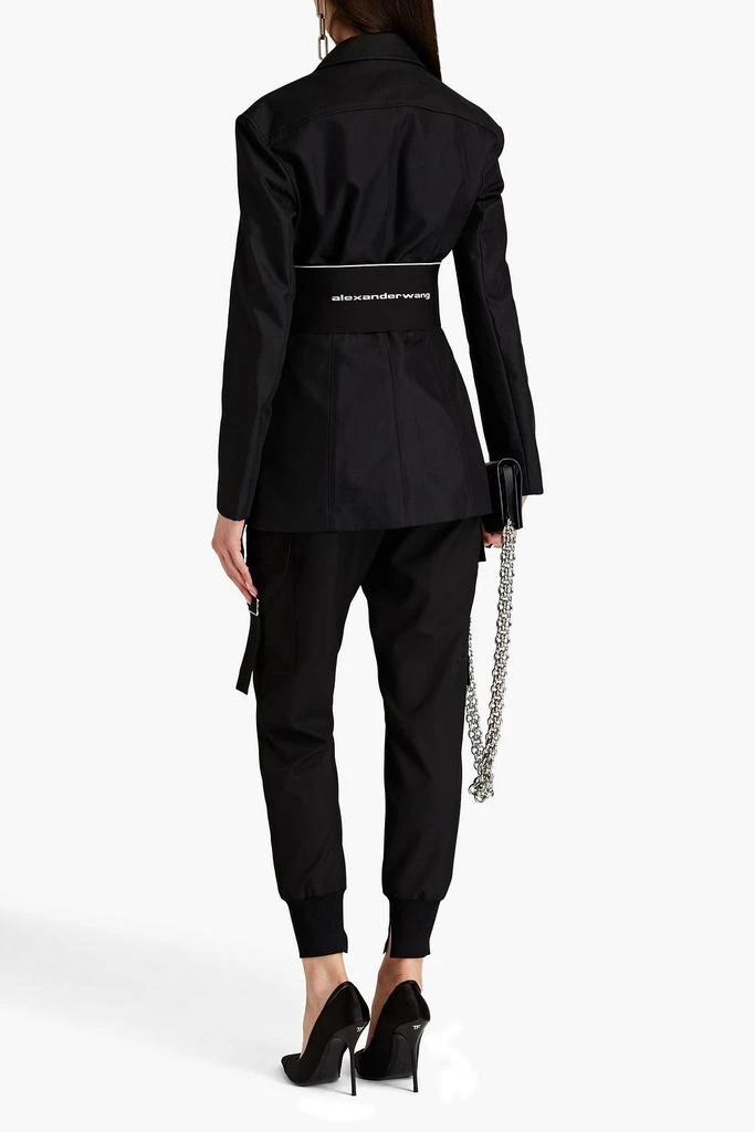 ALEXANDER WANG Cotton-blend twill blazer 3