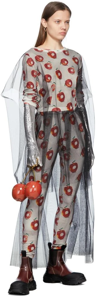 UNDERCOVER Gray Cotton Leggings 4