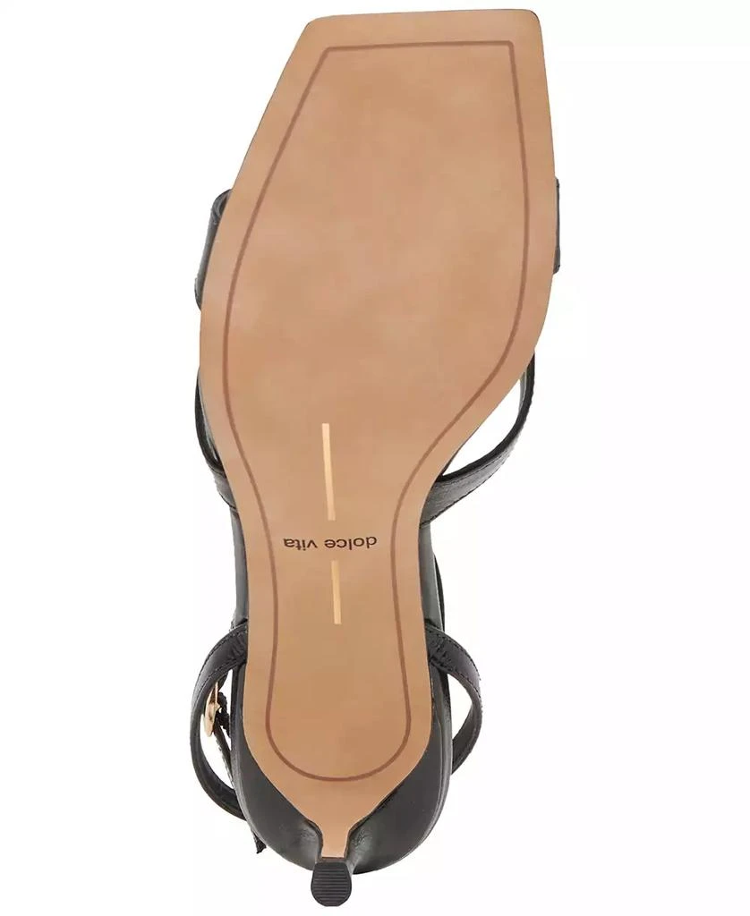 Dolce Vita Women's Becki Wide Width Two-Piece High Heel Dress Sandals 5