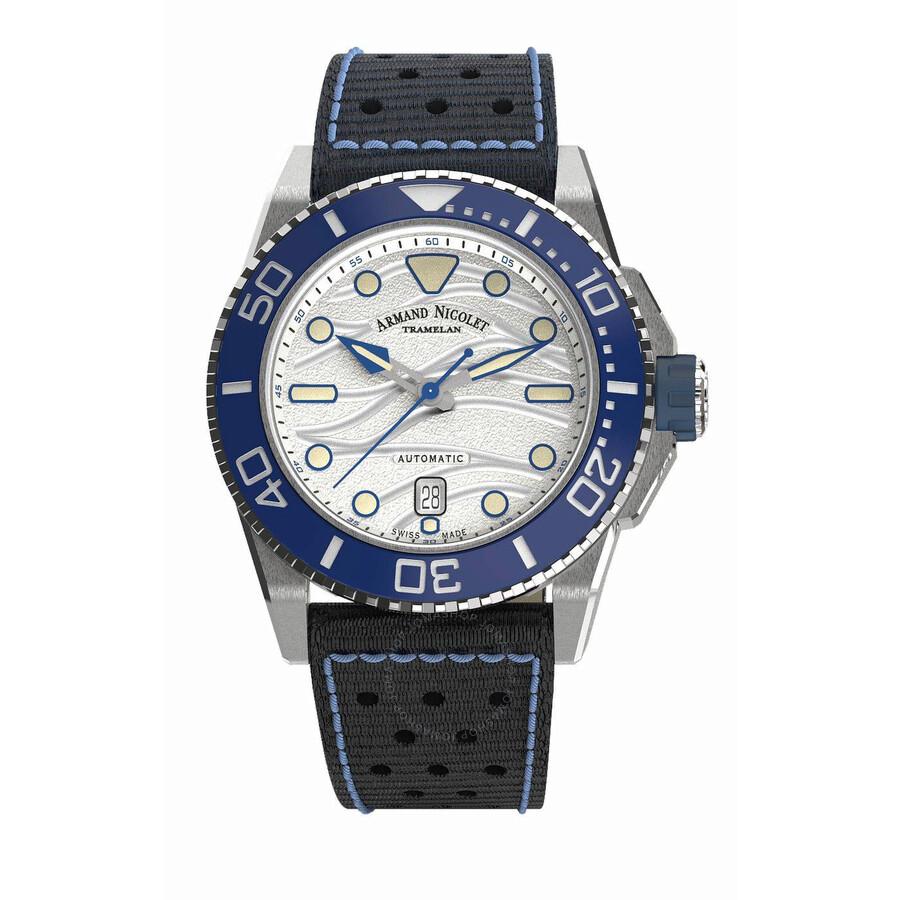 Armand Nicolet JSH Automatic White Dial Men's Watch A480PGU-AU-P0668NZ8