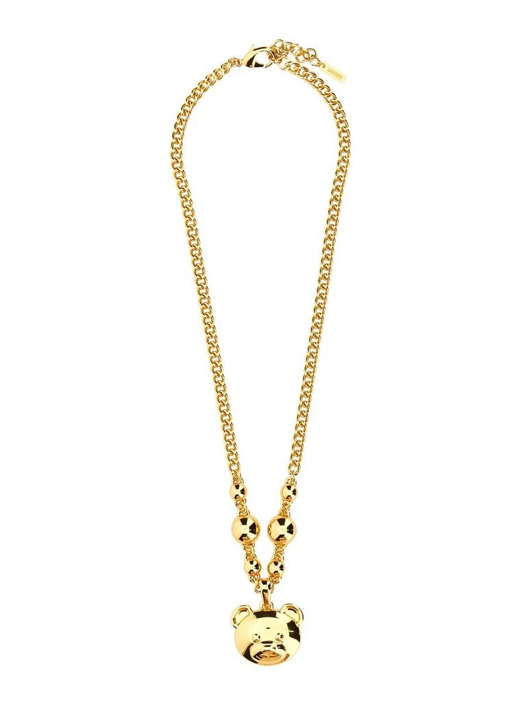 Moschino Moschino Teddy Bear-Pendant Chain-Linked Necklace 1