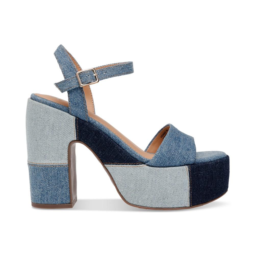 Wild Pair Vidaa Ankle-Strap Platform Sandals, Created for Macy's