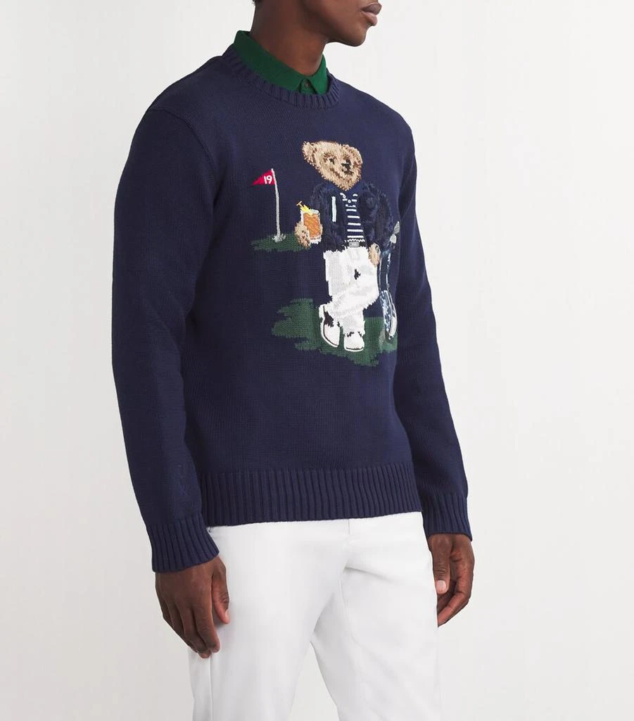 Ralph Lauren Cotton-COOLMAX Golf Bear Sweater 3