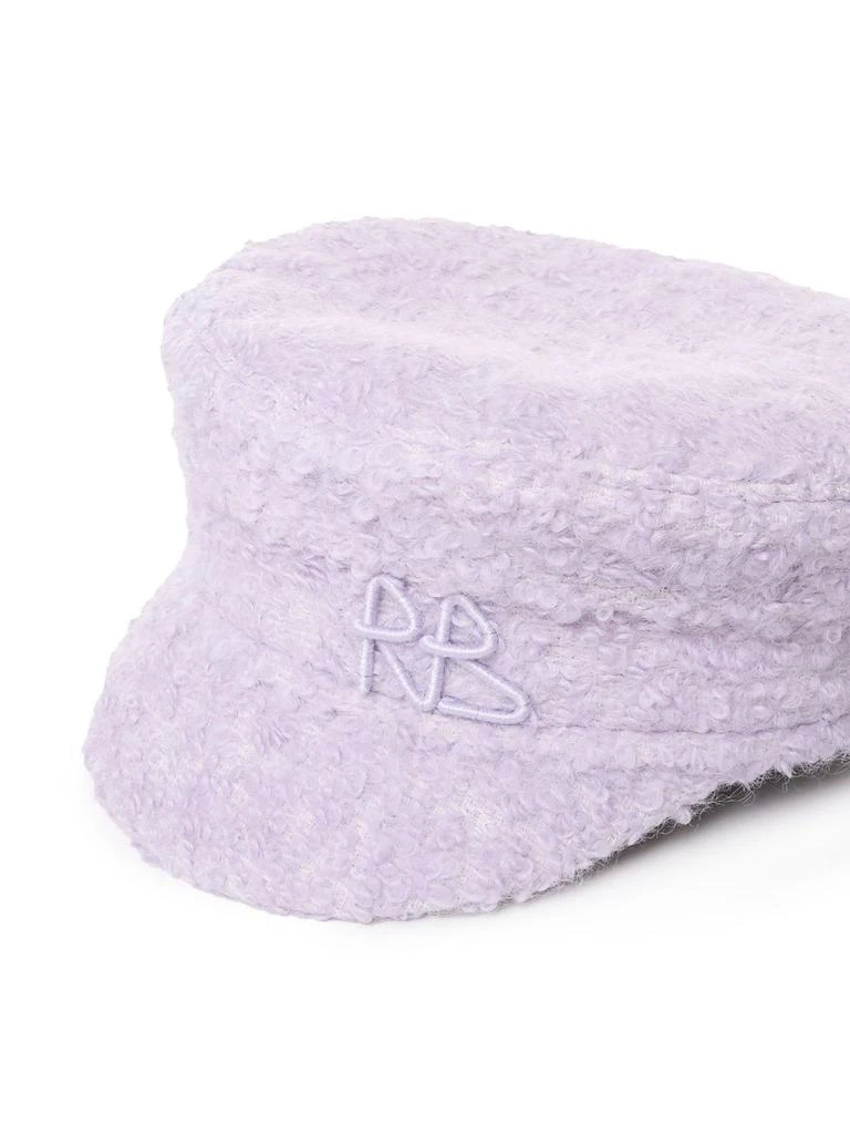 RUSLAN BAGINSKIY Ruslan Baginskiy Textured Baker Boy Hat 4