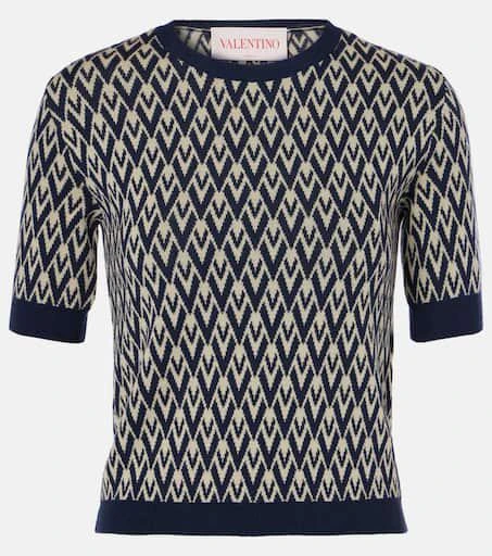 Valentino Toute La V virgin wool sweater 1