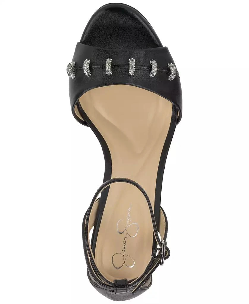 Jessica Simpson Women
s Juminee Two-Piece Stiletto Sandals 4