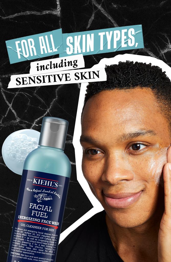 Kiehl's Facial Fuel Energizing Face Wash for Men