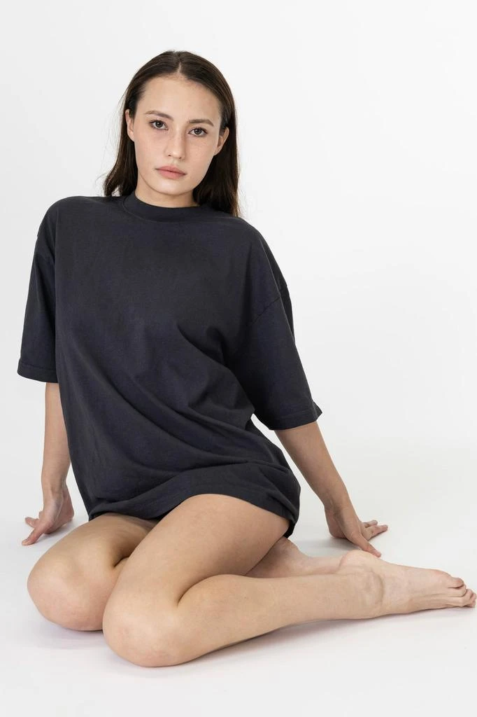Los Angeles Apparel The 1801 - 6.5oz Garment Dye Crew Neck T-Shirt 113