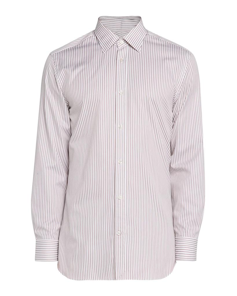Dunhill Men's Cotton Pinstripe Modern-Fit Sport Shirt