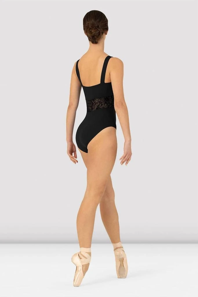 Bloch Chloe Wide Strap Leotard In Black 2