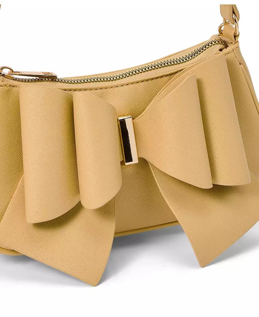LIKE DREAMS Women's Spring Bow Baguette Shoulder Bag 6