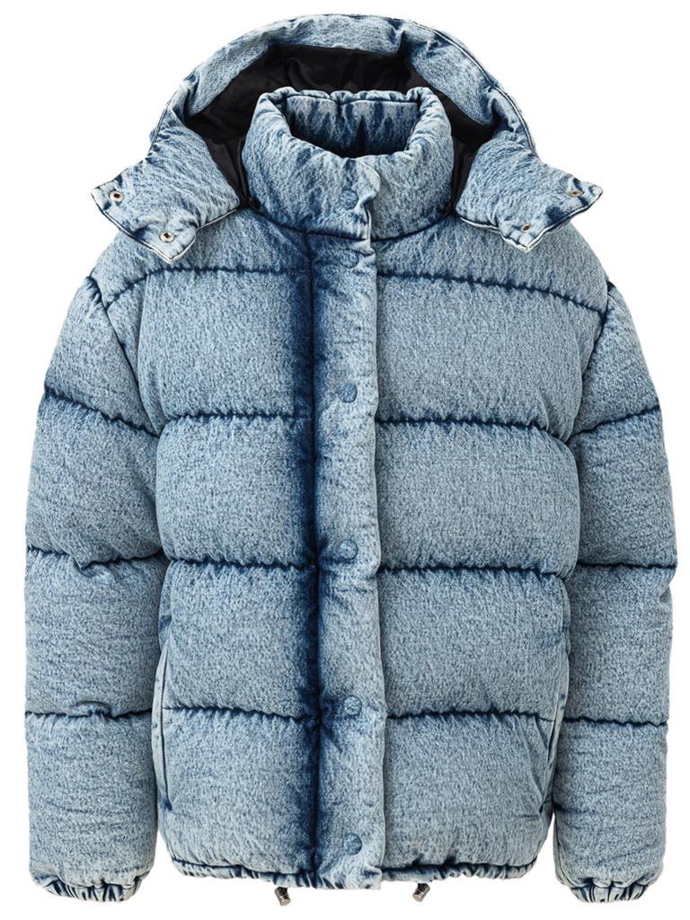 【送料&関税込】Miu Miu Navy Blue Mohair Blend Oversize Over Miu Miu Navy blue mohair blend oversize overcoat - BeyondStyle