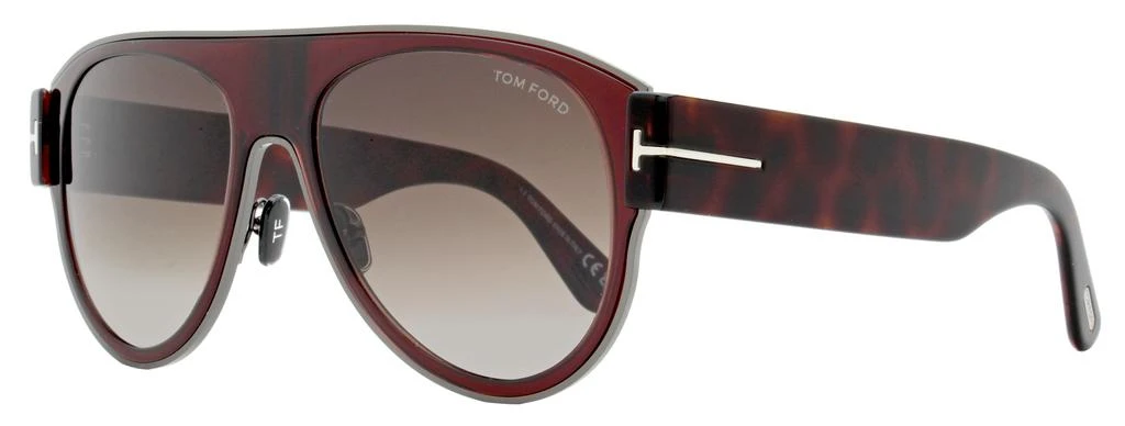 Tom Ford Unisex Lyle-02 Sunglasses TF1074 48T Brown/Gunmetal 58mm 1
