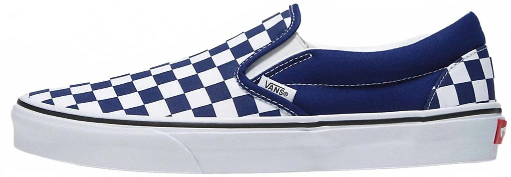 Vans Men's Ua Classic Platform Slip-On Shoe In Blue 2