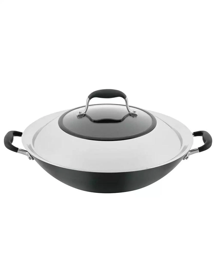 Anolon Advanced Home Hard-Anodized Nonstick Wok with Side Handles, 14" 1