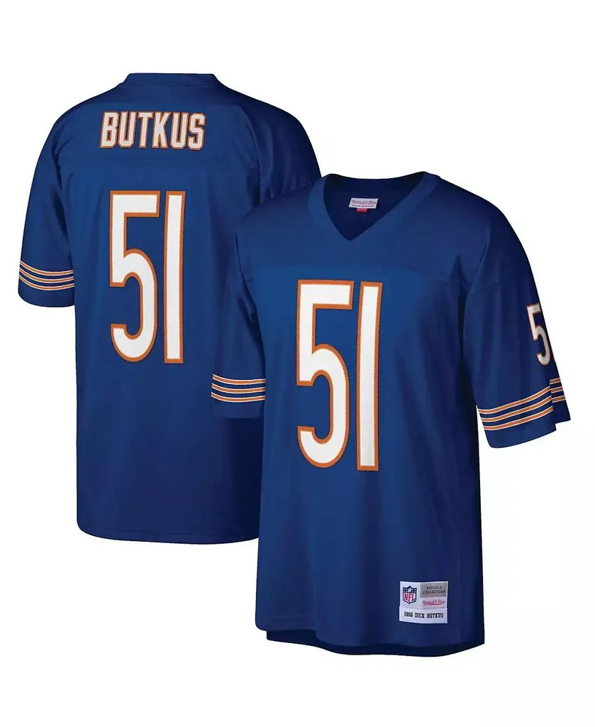 Mitchell
Ness Men
s Dick Butkus Navy Chicago Bears Retired Player Legacy Replica Jersey