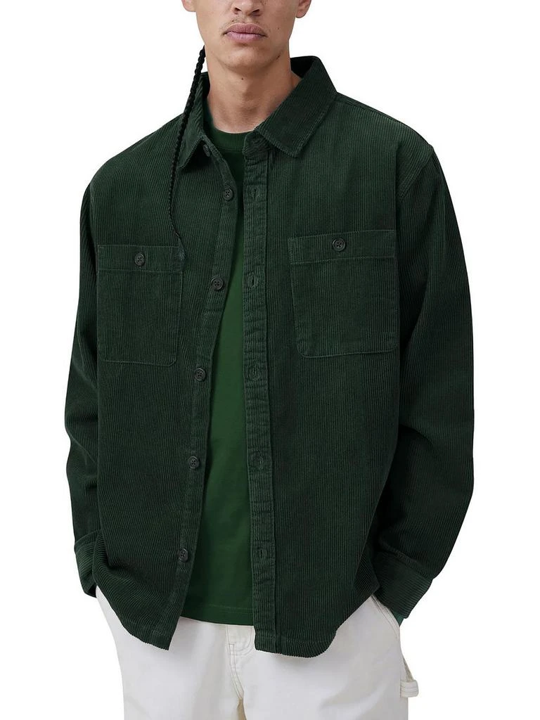 Cotton On Mens Corduroy Heavy Shirt Jacket 1