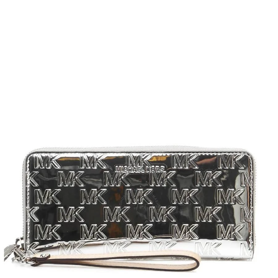 Michael Kors Jet Set Embossed Logo Travel Wallet 1