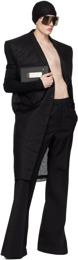 Rick Owens Black Astaires Trousers 4