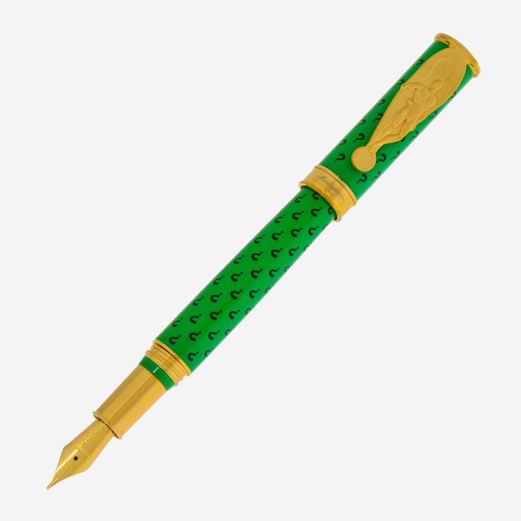 Montegrappa Montegrappa DC Comics Heroes and Villains Riddler Fountain Pen (M) ISDCR3YG