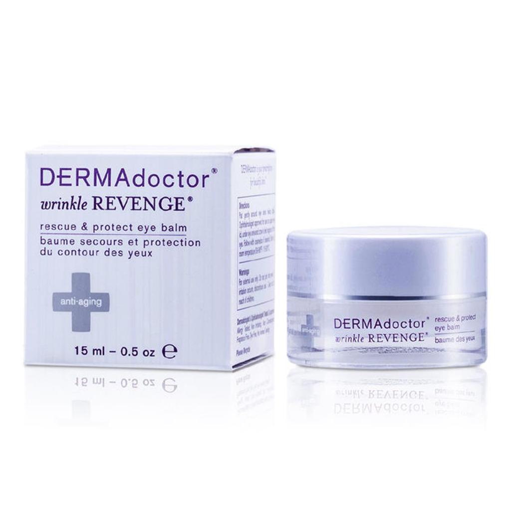 DERMAdoctor DERMAdoctor 174297 Wrinkle Revenge Rescue & Protect Eye Balm, 15 ml-0.5 oz