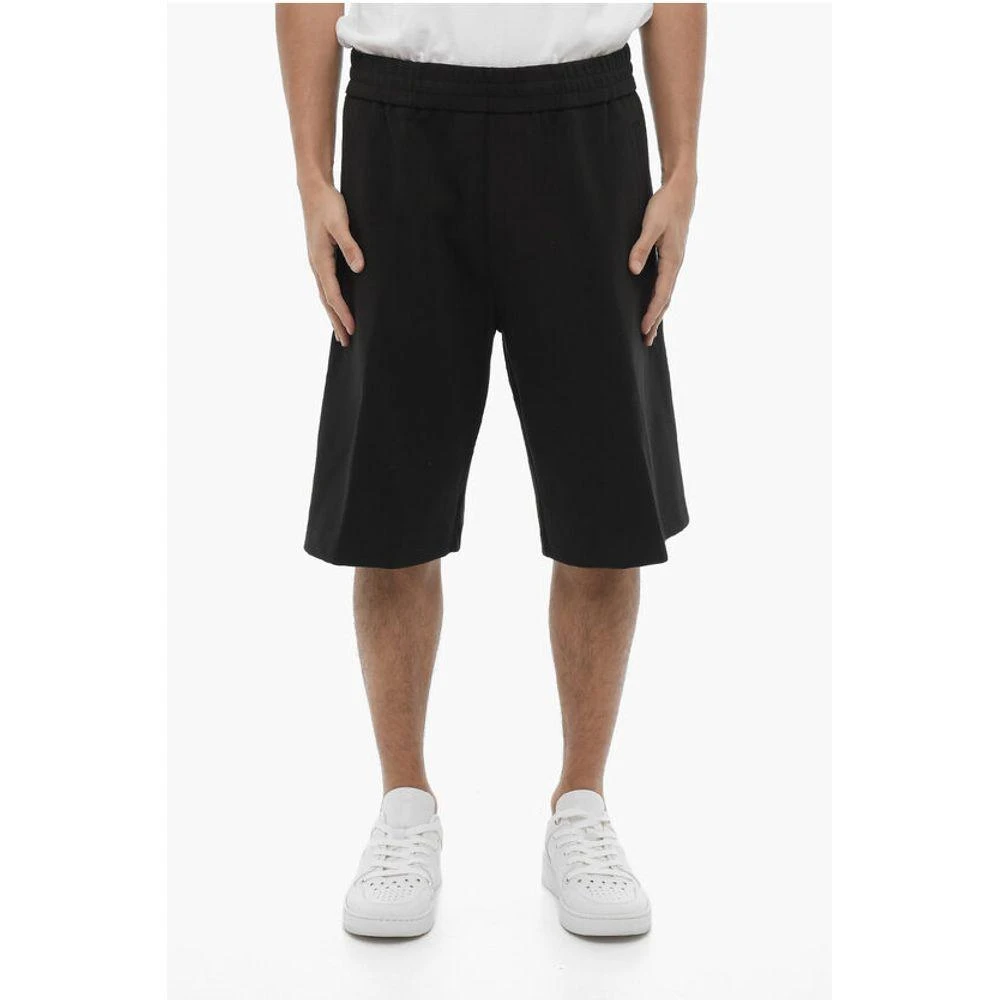 Neil Barrett Solid Color Cargo Sweat Men's Shorts 1