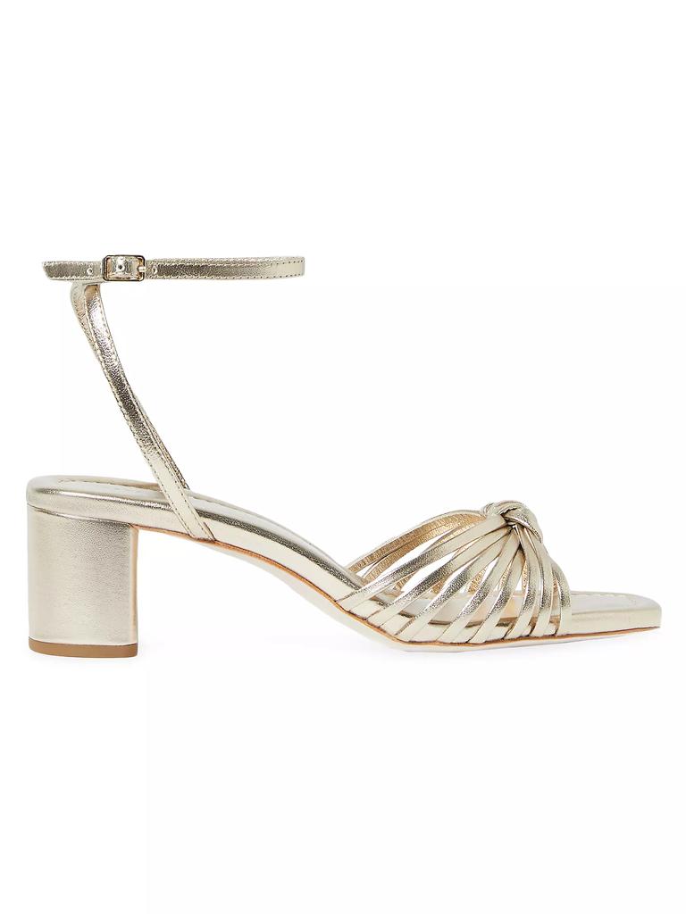 Loeffler Randall Olivia 55MM Leather Knot Sandals