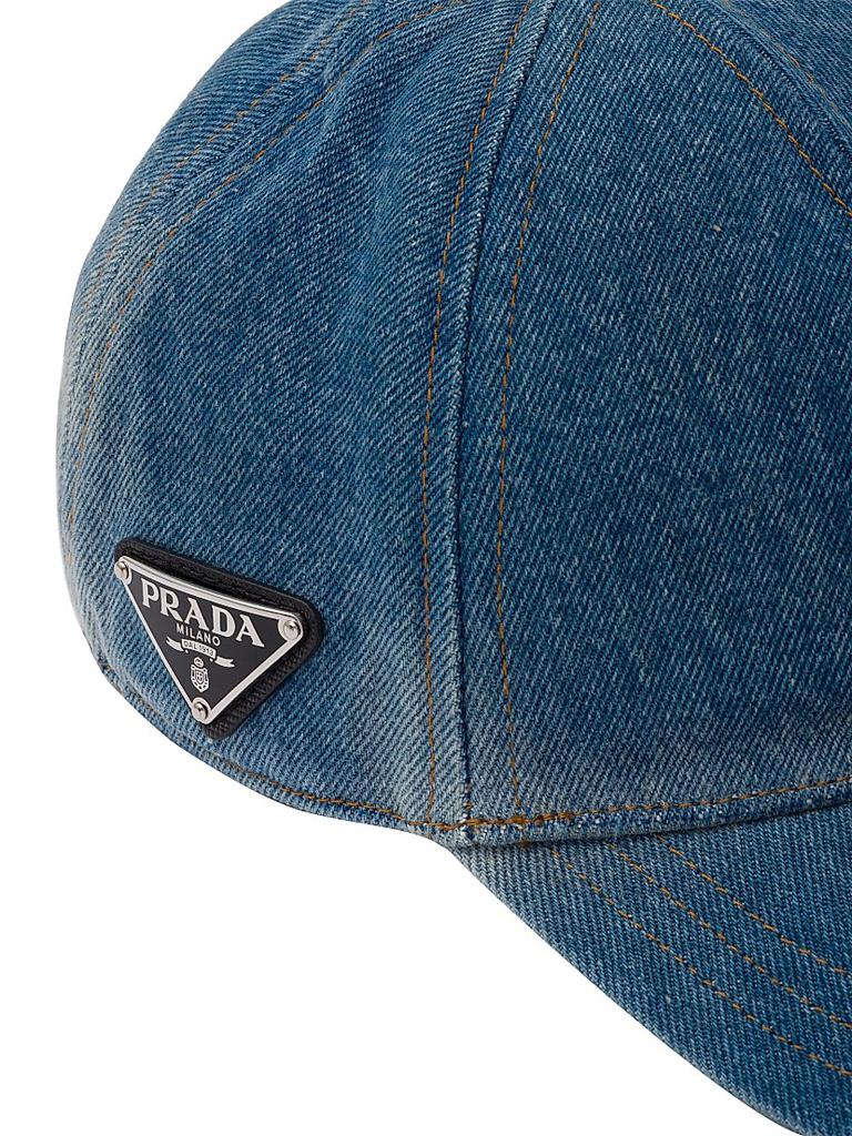 Prada Denim Baseball Cap - Hats - Free Shipping - BeyondStyle