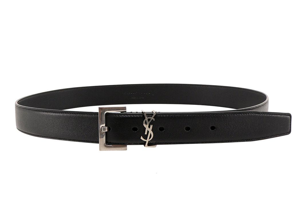 Yves Saint Laurent Black belt with Charniere buckle - Belts