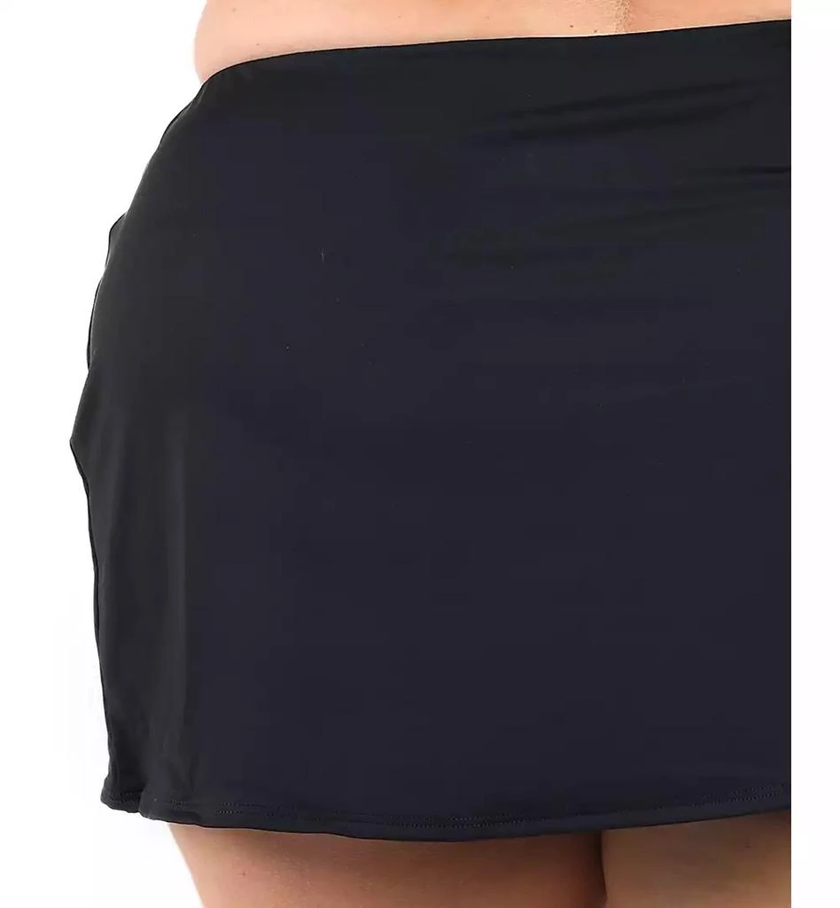 La Blanca Plus Size Island Goddess Adjustable Tunnel Swim Skirt 2