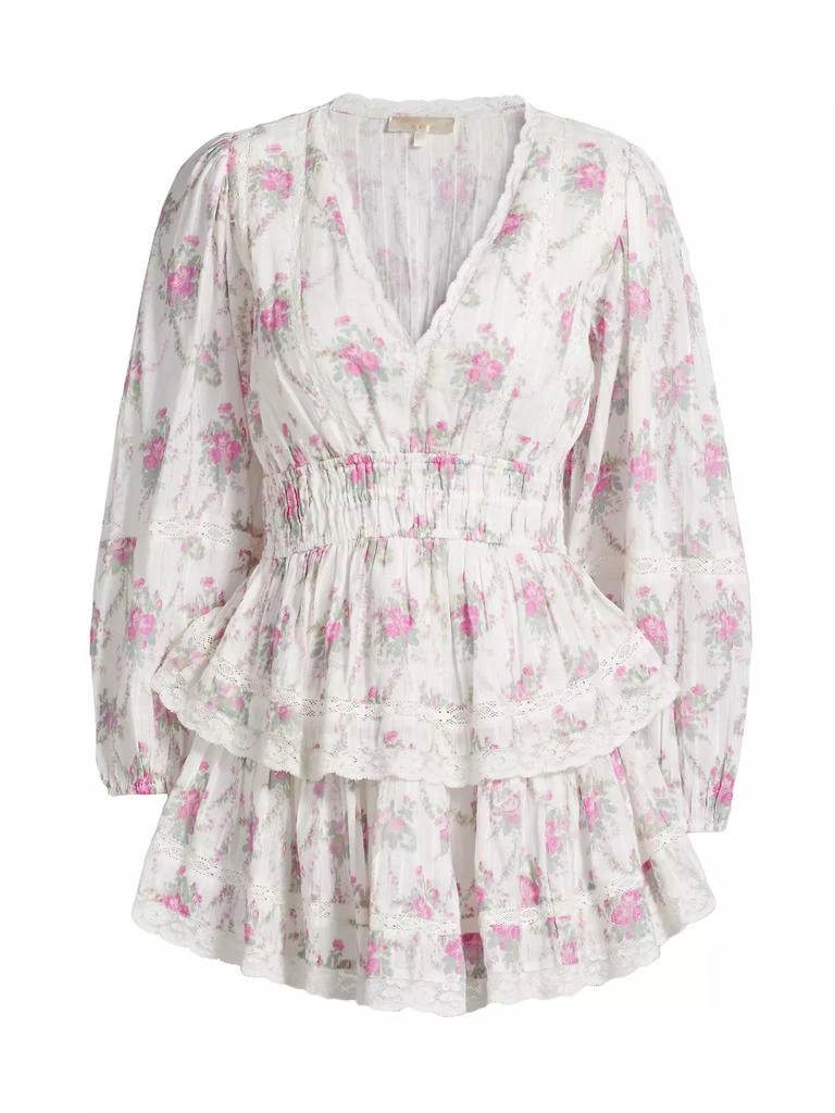LOVESHACKFANCY Garden Gates Rosamina Dress 1