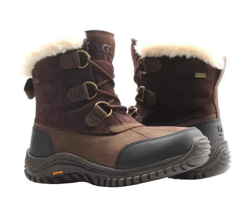 UGG Women
s  Ostrander 1008125-STT Boots Stout Leather Waterproof RHS7216