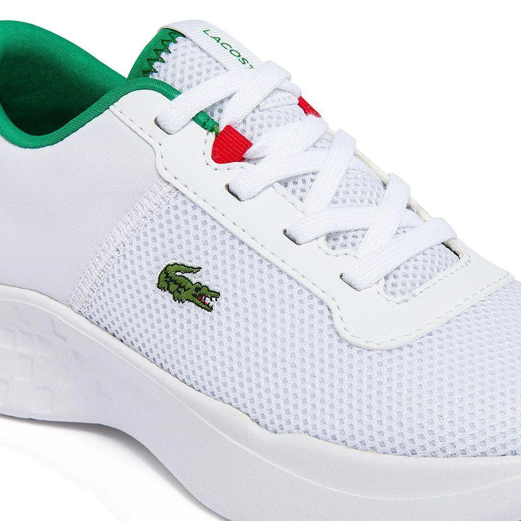 Lacoste White Court Drive Mesh Trainers 5