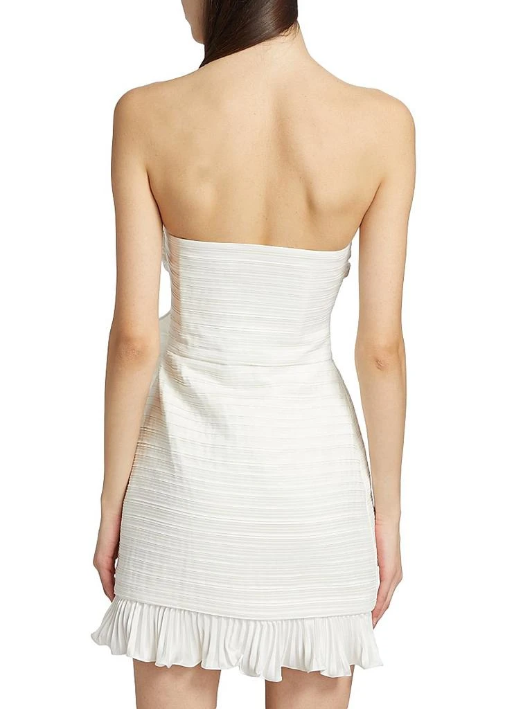 AMUR Isla Ruffle-Trim Minidress 5