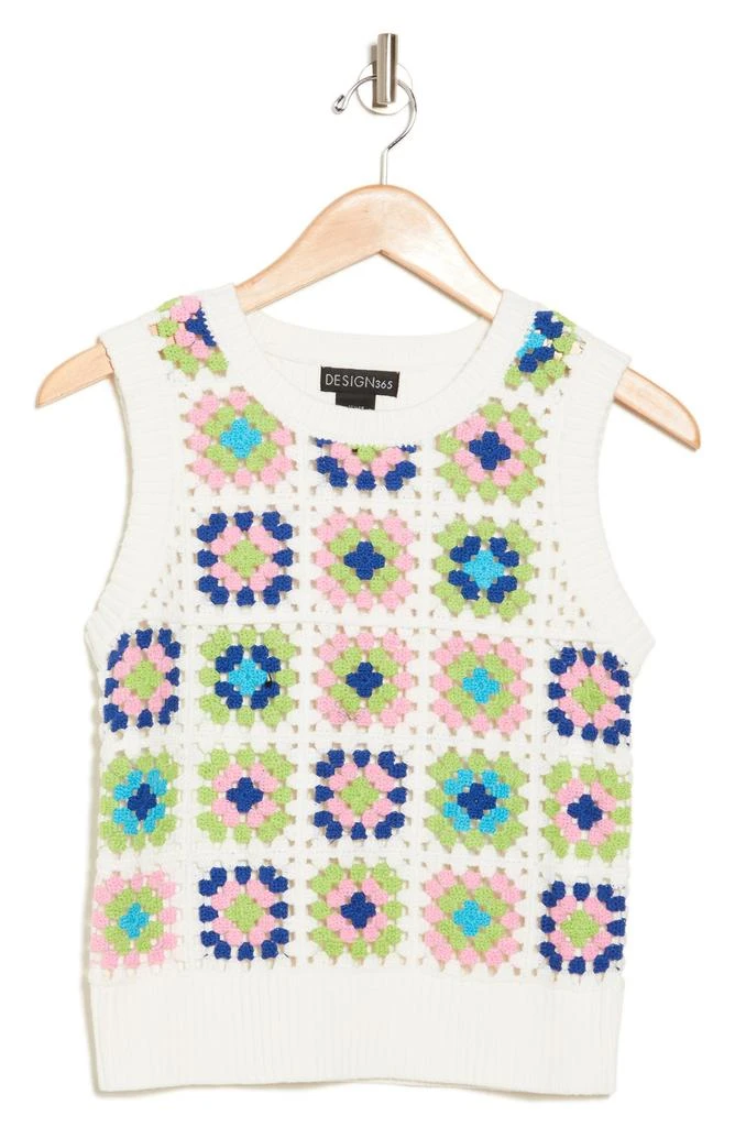 Design History Granny Square Crochet Tank 3