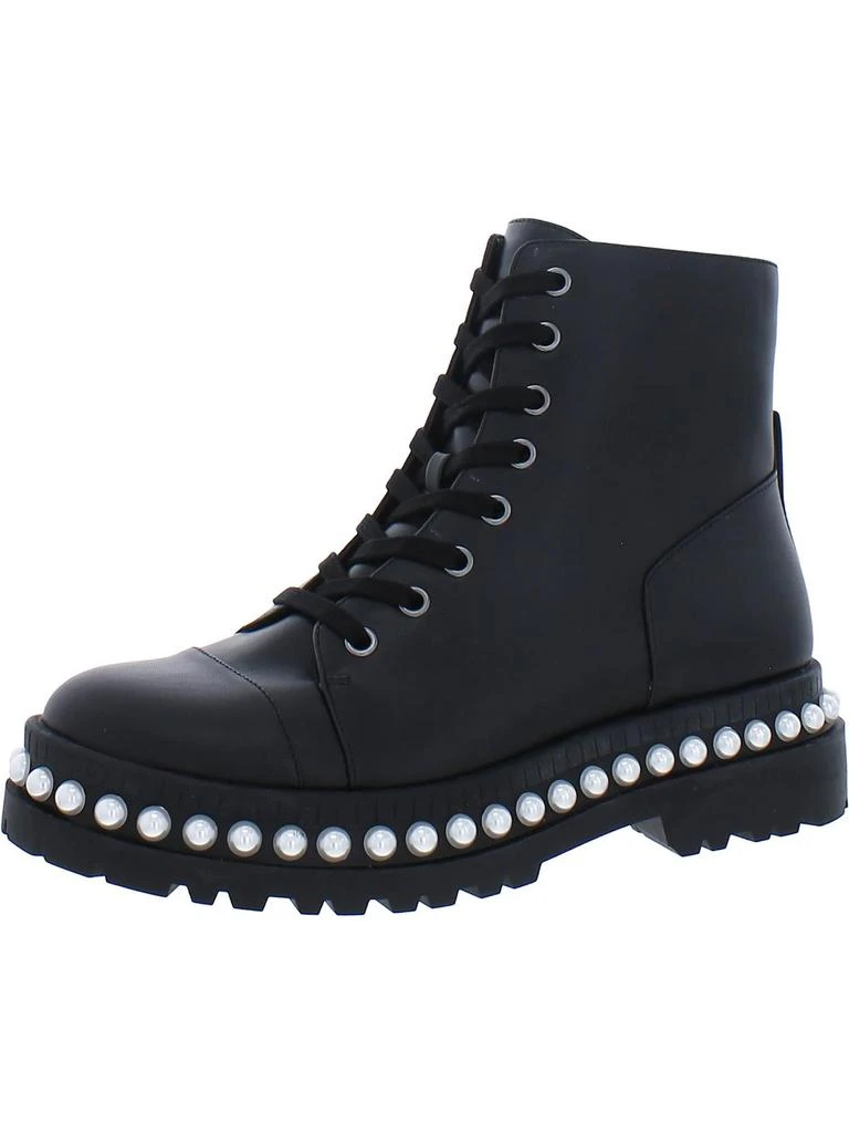 Jessica Simpson Eili Womens Zipper Glitter Ankle Boots 1