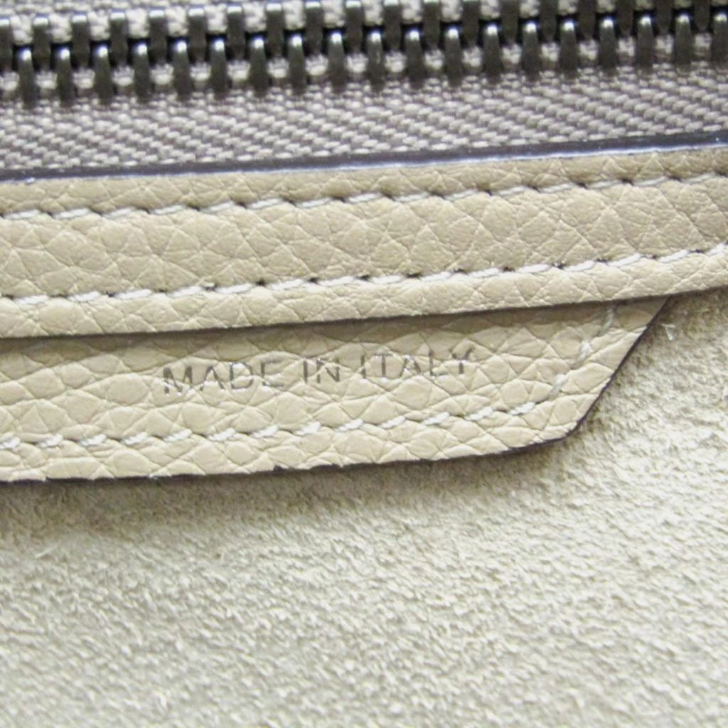 Celine Celine Beige Luggage Micro Shopper Leather Handbag 11