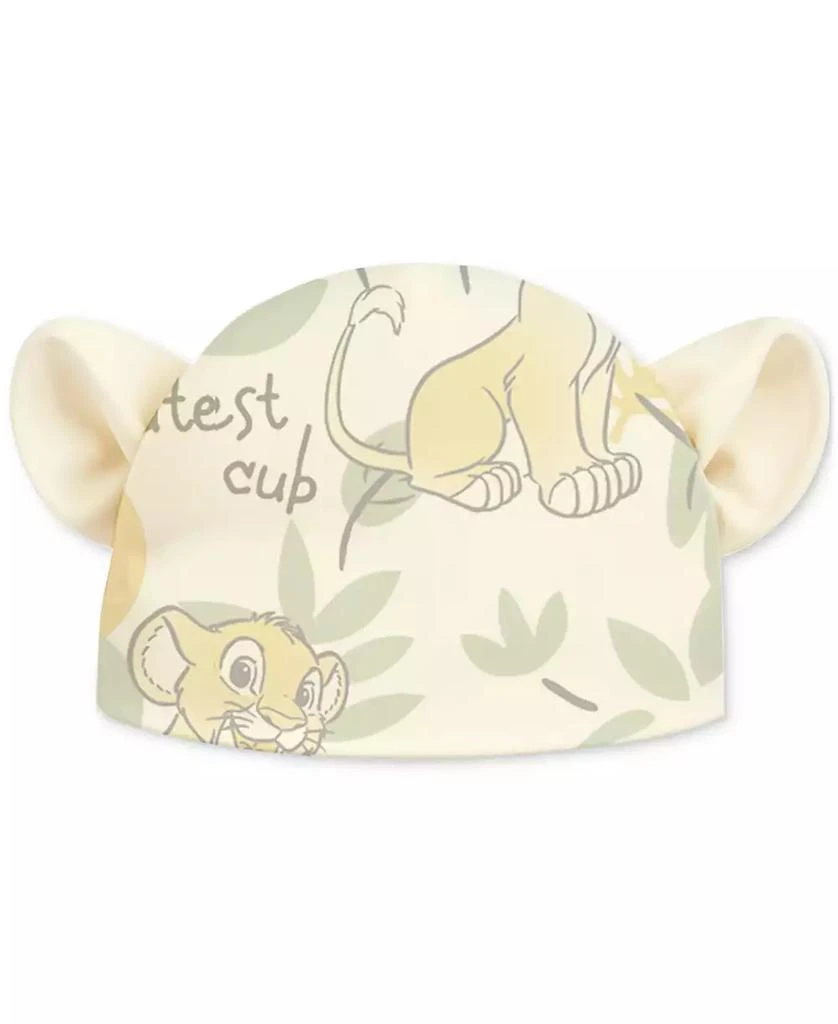 Disney Baby Boys The Lion King Footed Coverall & Hat, 2 Piece Set 3