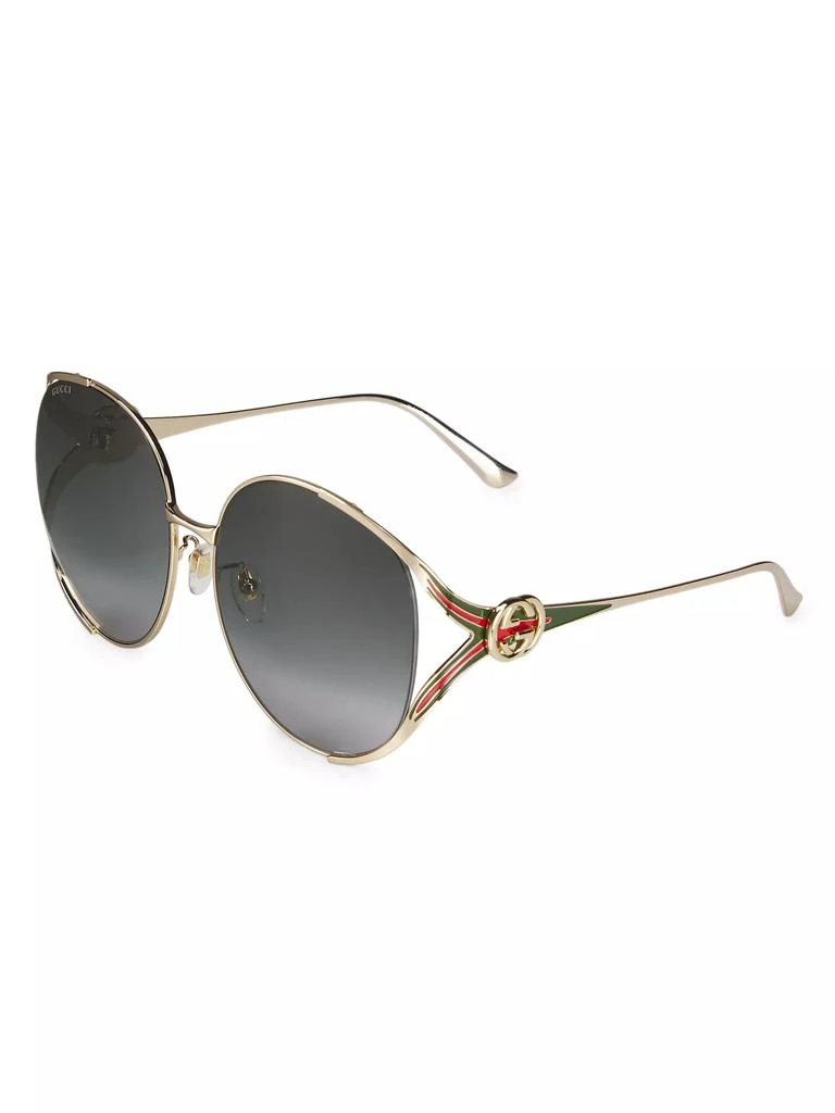 Gucci 63MM Round Sunglasses 2
