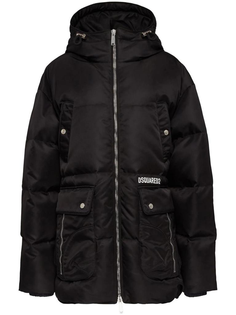 DSQUARED2 DSQUARED2 Quilted Hooded Coat