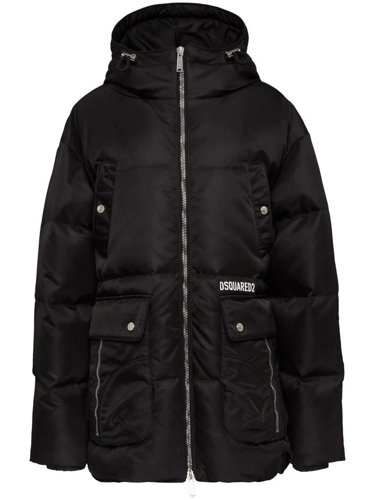 DSQUARED2 DSQUARED2 Quilted Hooded Coat 1
