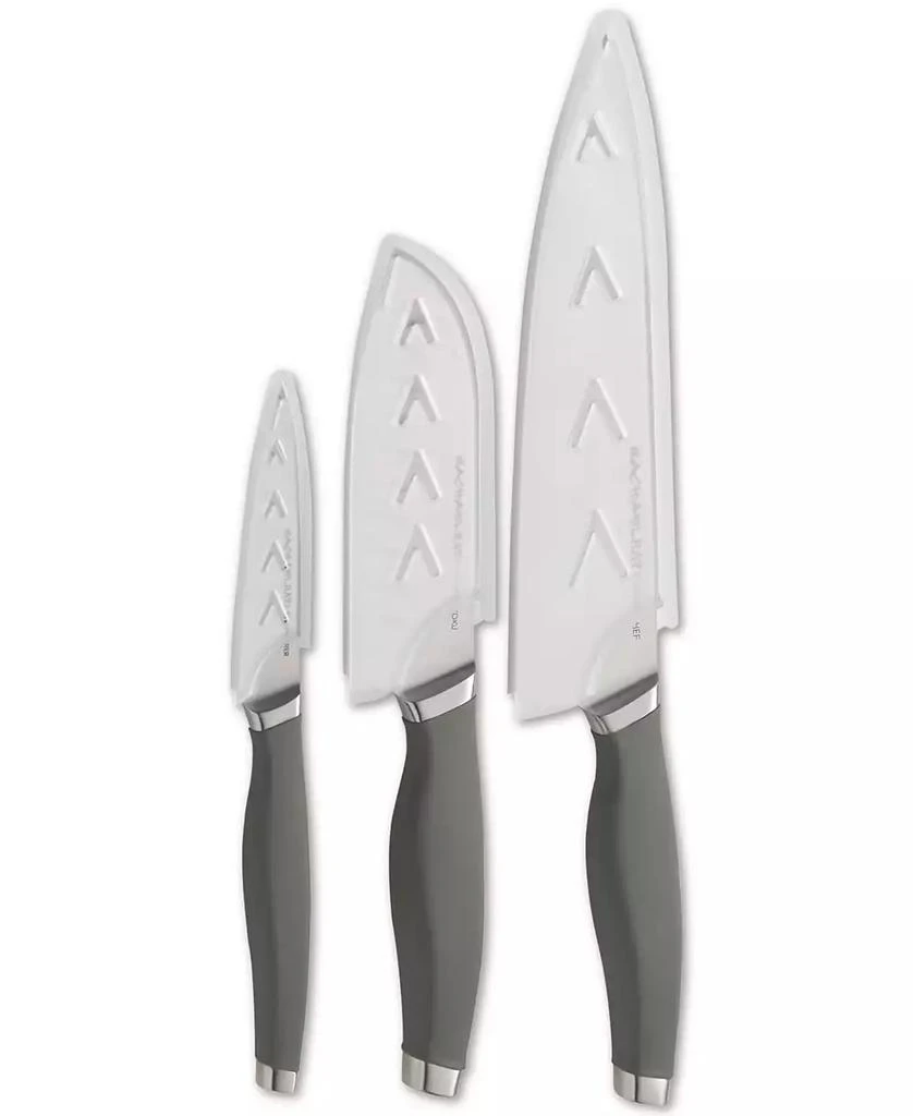 Rachael Ray Cutlery Japanese Stainless Steel Chef's Knife Set, 3 Piece 2
