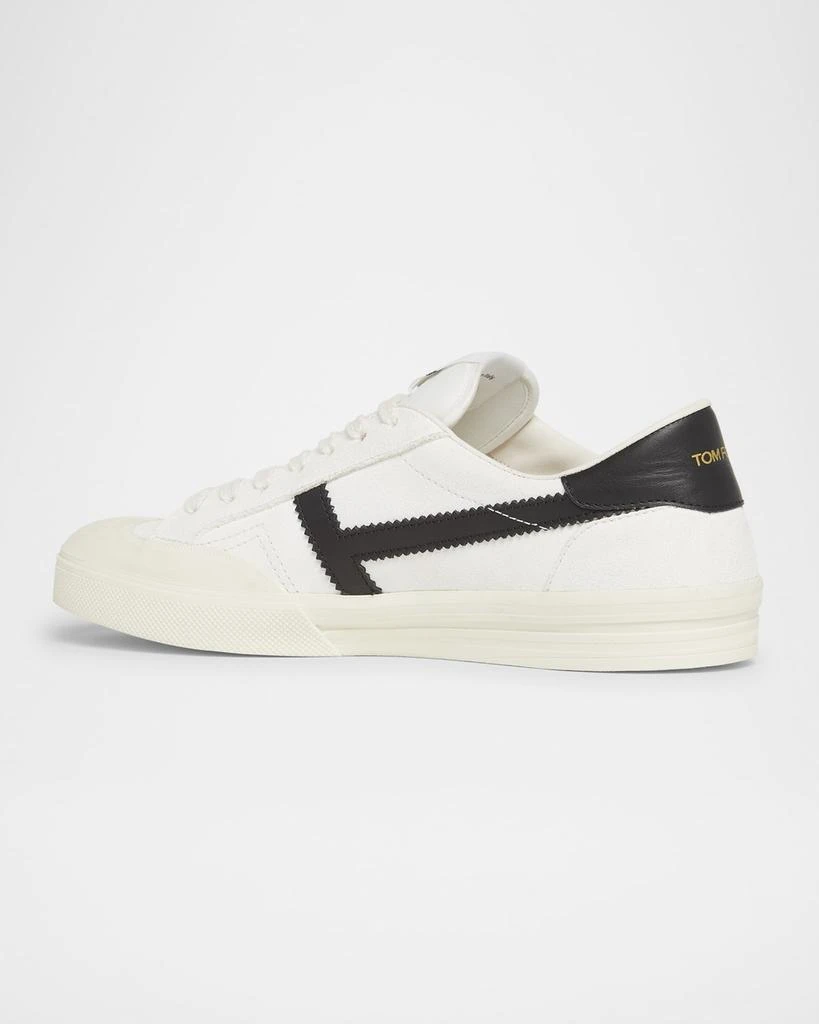 Tom Ford Jaravis Suede and Leather Low-Top Sneakers 2