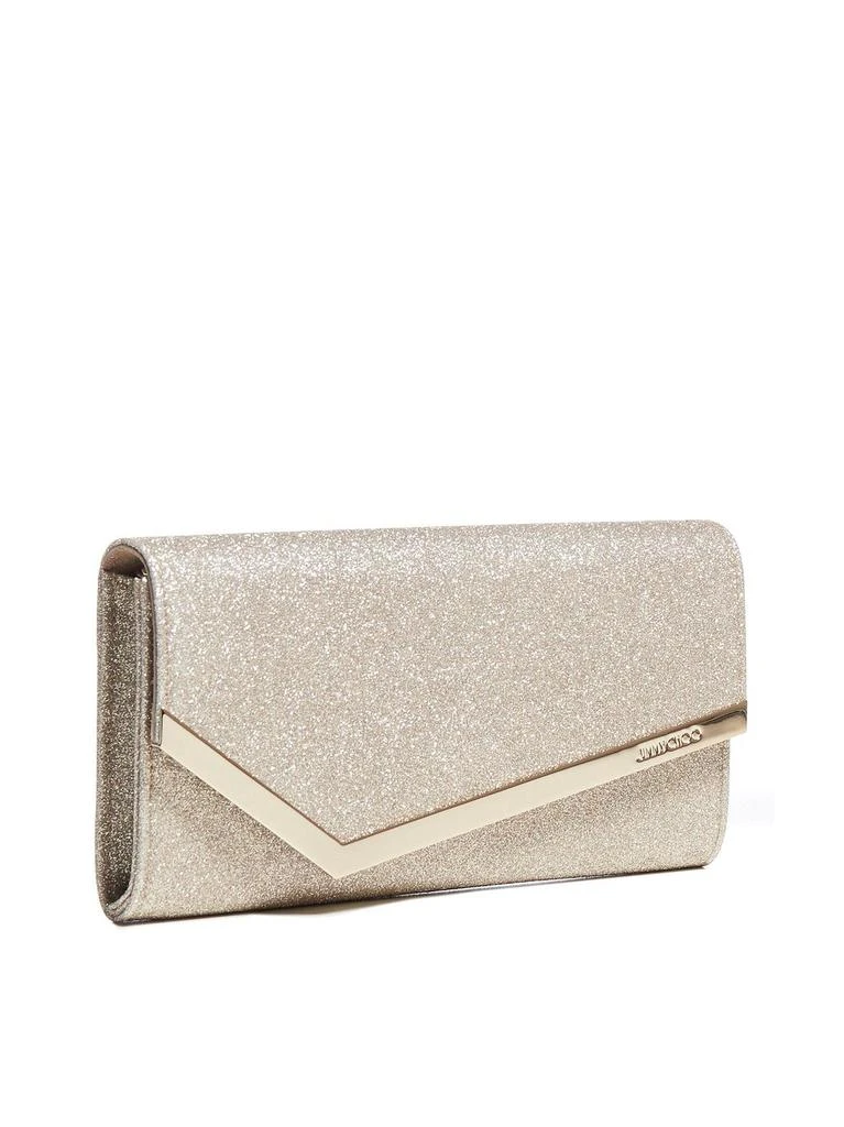 Jimmy Choo Jimmy Choo Emmie Glittered Clutch Bag 3